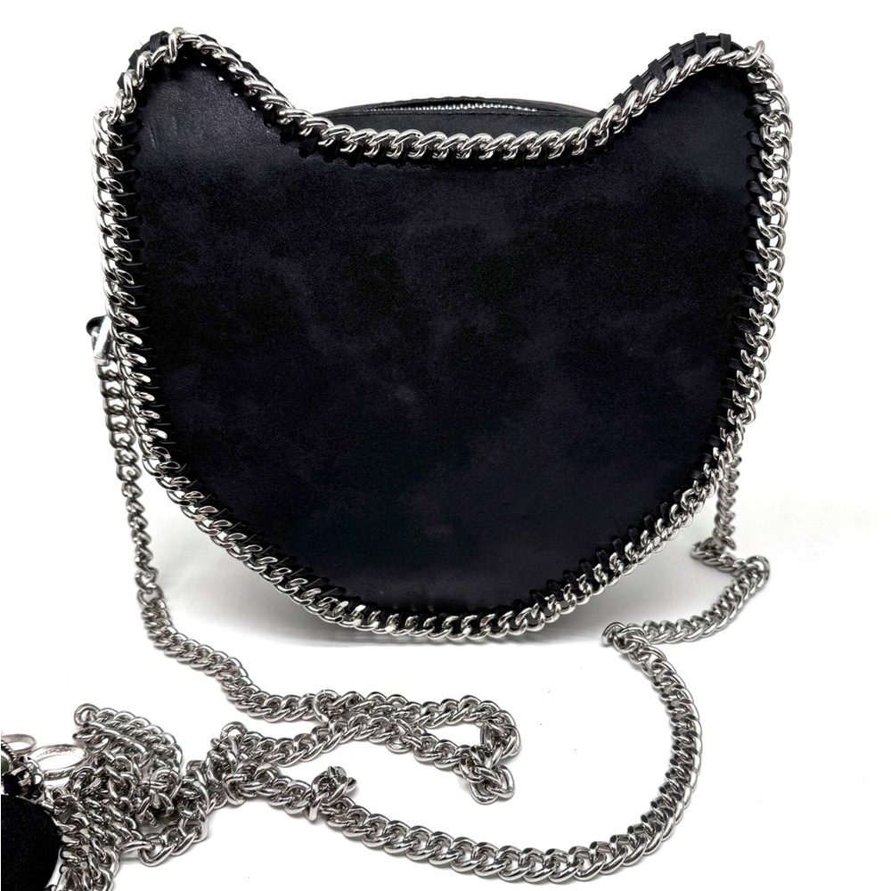 Torrid Black Chainlink Cat Crossbody Bag
